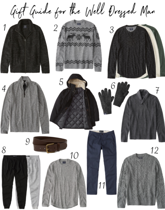A gift guide for the well dressed man in your life